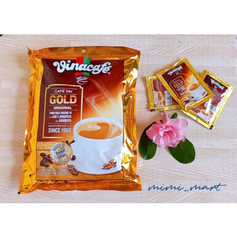 Cà Phê Hòa Tan 3 in 1 Vinacafé Gold 480g (24 gói x 20g) | BigBuy360 - bigbuy360.vn