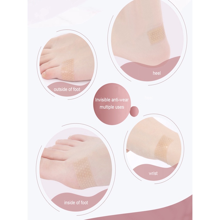 Bionic Miếng Silicone Dán Giày Cao Gót Vô Hình Đa Năng Cho Nữ