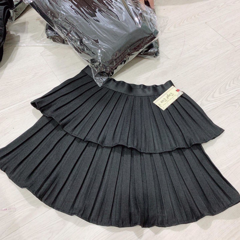 Chân váy dập xếp li tầng | BigBuy360 - bigbuy360.vn