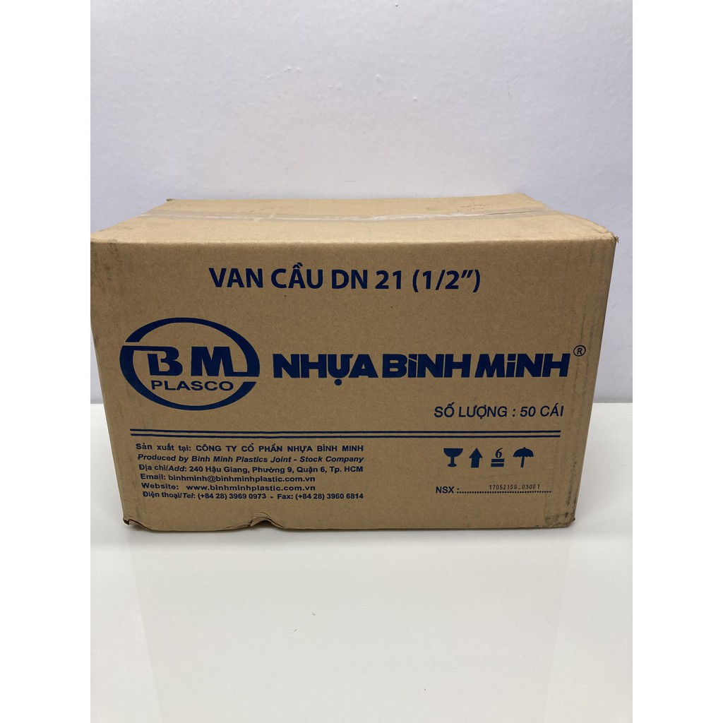 Van khóa nước Phi 21 Bình Minh