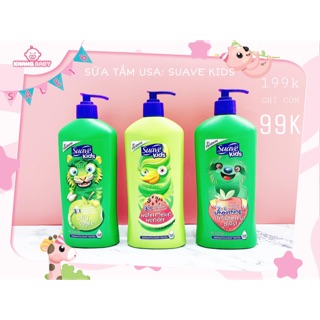 Sữa tắm trái cây cho bé