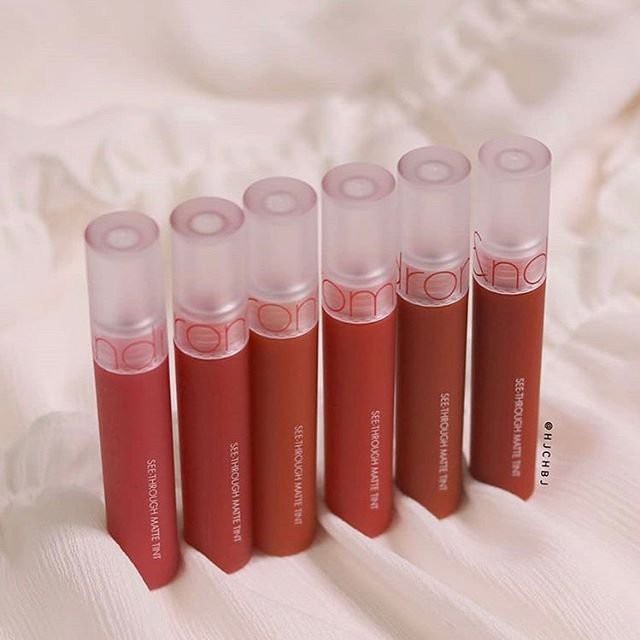 Son Kem Lì Siêu Mịn Romand See Through Matte Tint