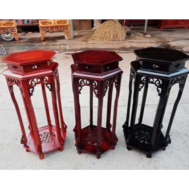 Đôn lục năng gỗ lim