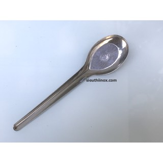 Thìa phở inox cán dài loại mỏng