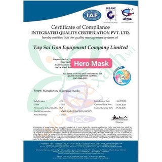 Khẩu trang y tế Hero Pro