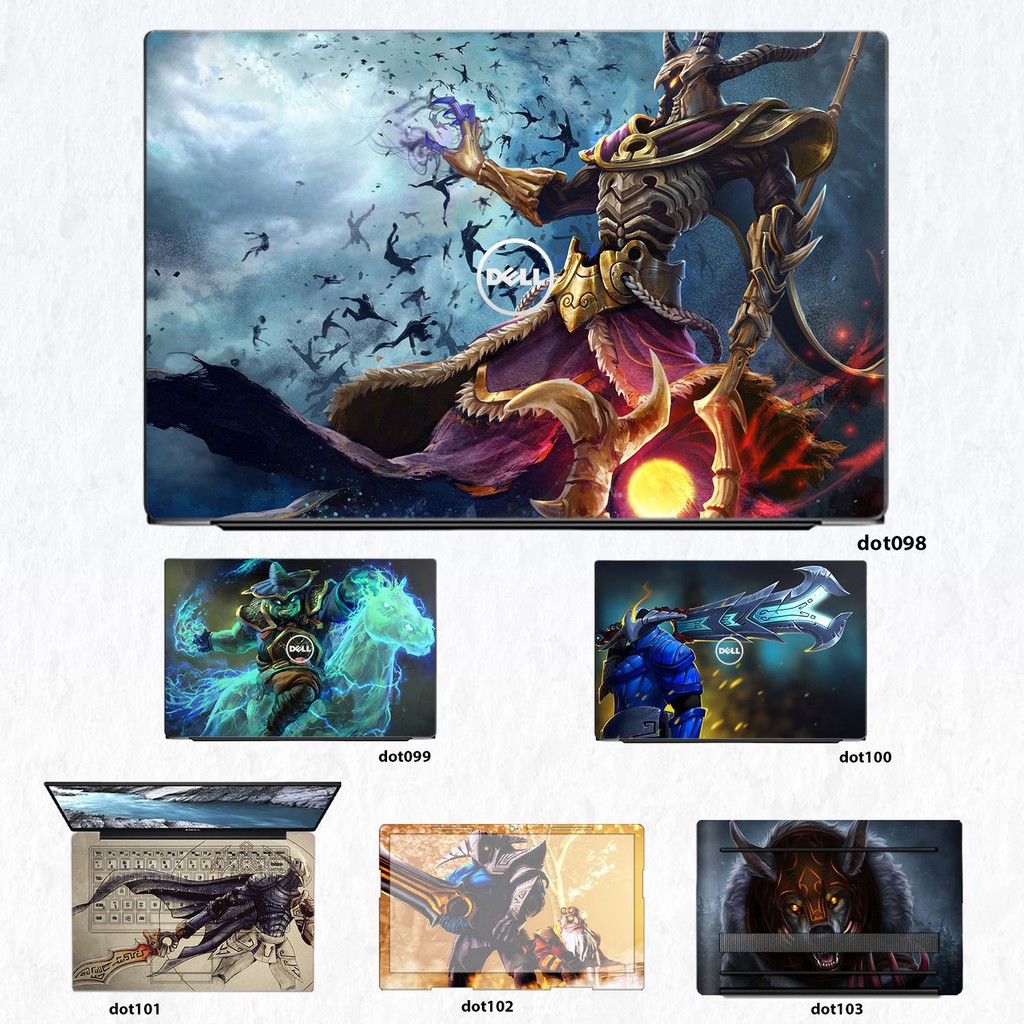 Skin dán Laptop Dell in hình Dota 2 nhiều mẫu 17 (inbox mã máy cho Shop)