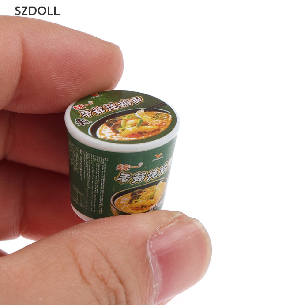 Set 5 mô hình mì ăn liền mini trang trí nhà búp bê