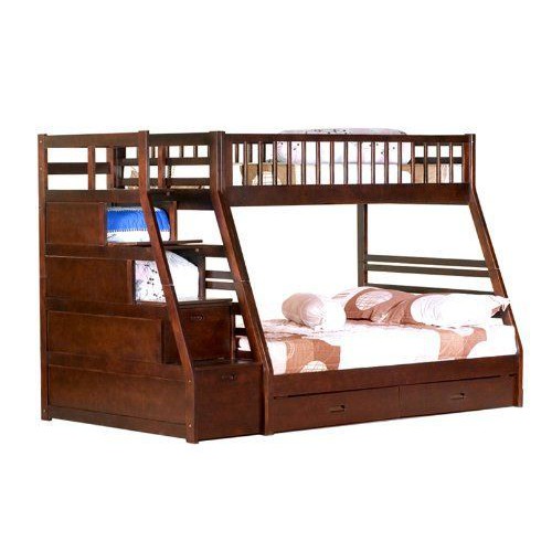Giường 2 Tầng Belle Espirit Gỗ Tự Nhiên - Nâu - Tiết Kiệm Diện Tích - An Toàn Khi Sử Dụng
