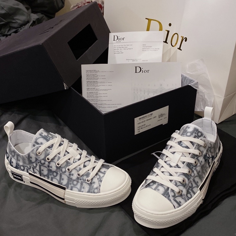 GIÀY DI.OR SNEAKER LOW SC LAI AU [ FULL BOX + FREE SHIP ]