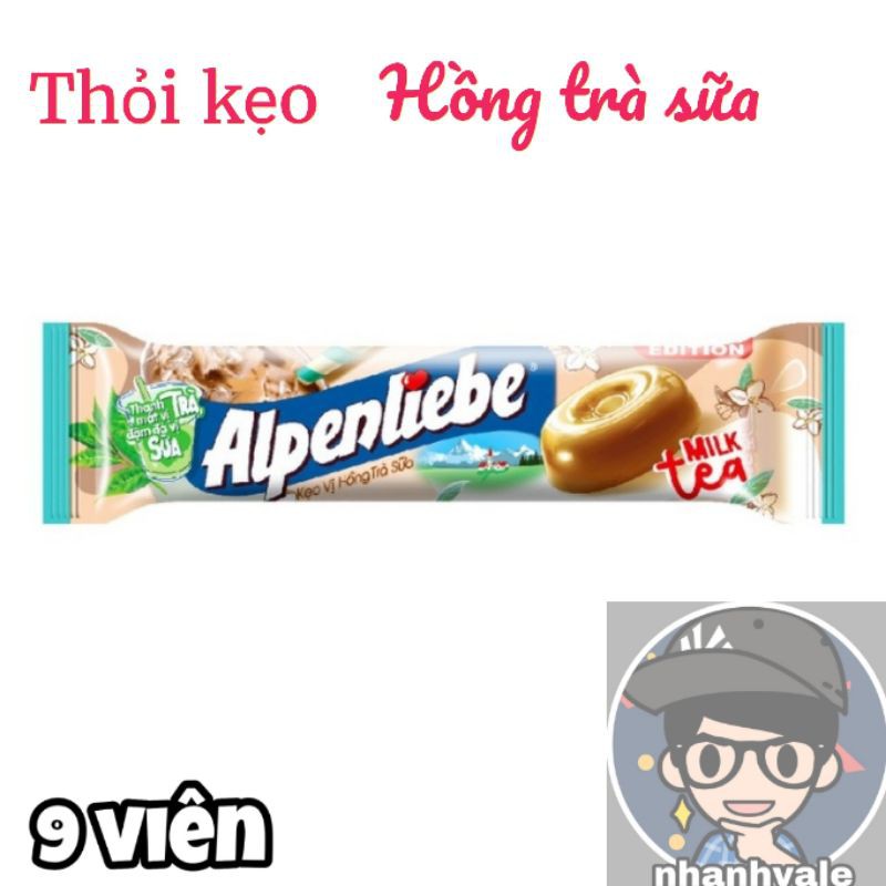 Thỏi Kẹo Alpenliebe Hồng Trà Sữa