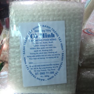 [500gr] Bánh Tráng Trắng siêu mỏng Cô Minh