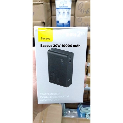Củ sạc Baseus 20W kiêm sạc dự phòng 10000 mAh