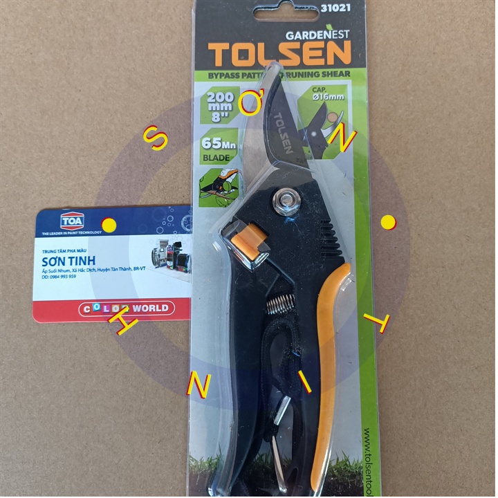 Kéo Cắt Cành Tolsen 31021