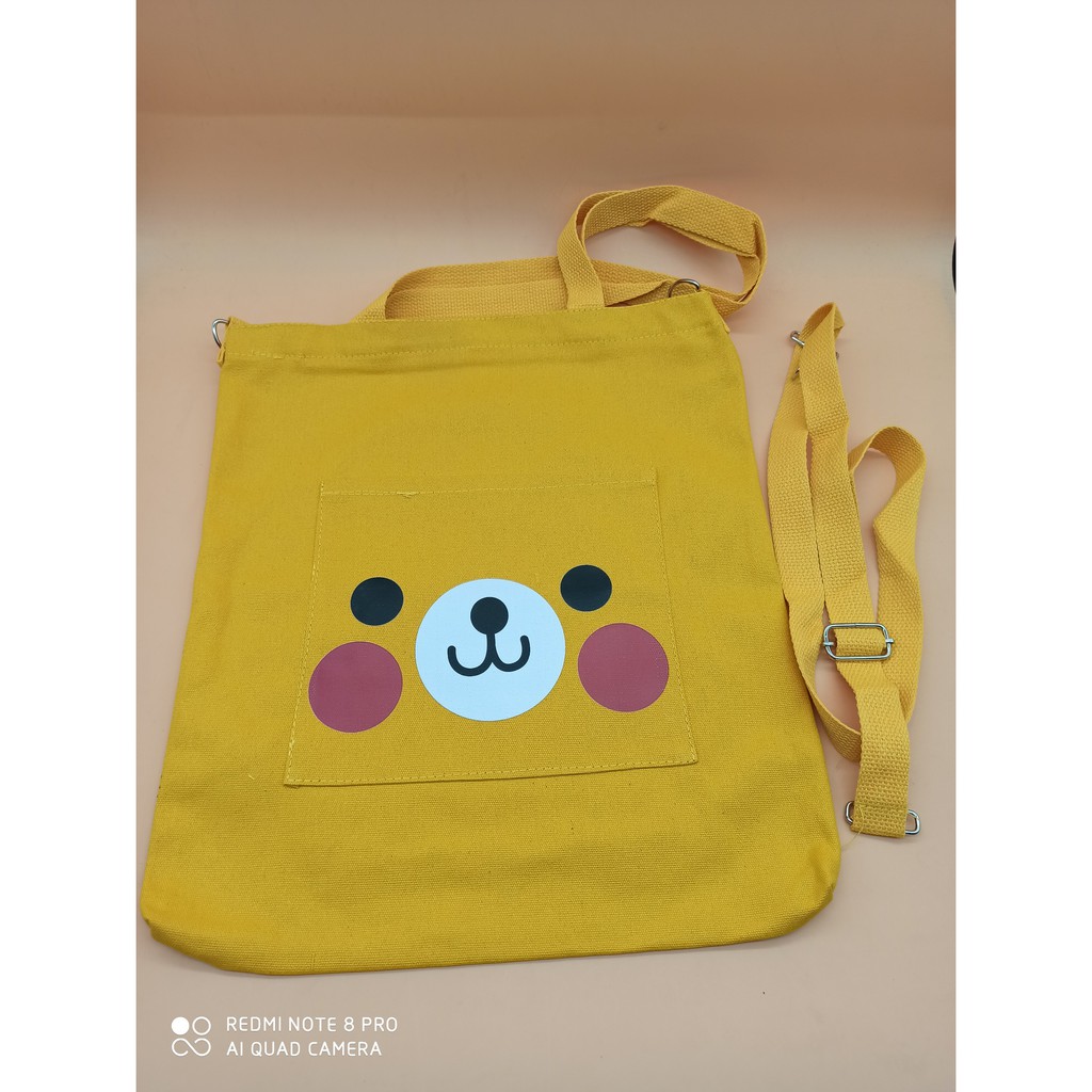 Túi vải canvas giá rẻ thời trang đeo vai đựng đồ giá rẻ