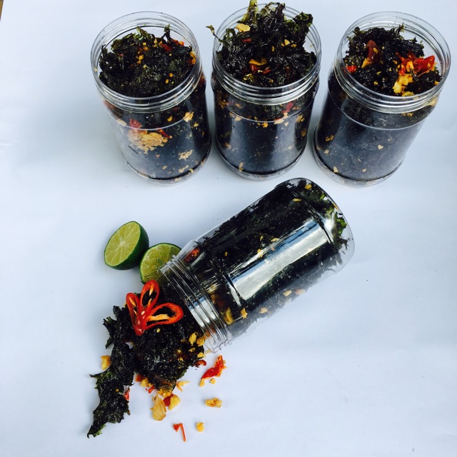 [Mã 267FMCGSALE giảm 8% đơn 500K] RONG BIỂN CHÁY TỎI SIÊU NGON HŨ 80G | BigBuy360 - bigbuy360.vn