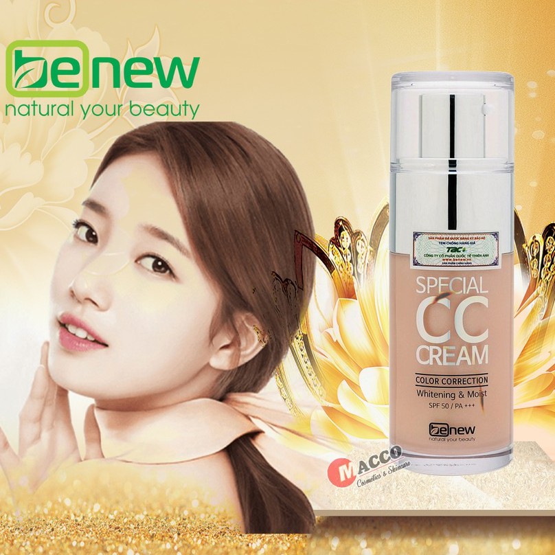 Kem Nền Che Khuyết Điểm Mịn Nhẹ Kiềm Dầu BENEW SPECIAL C.C CREAM | BigBuy360 - bigbuy360.vn