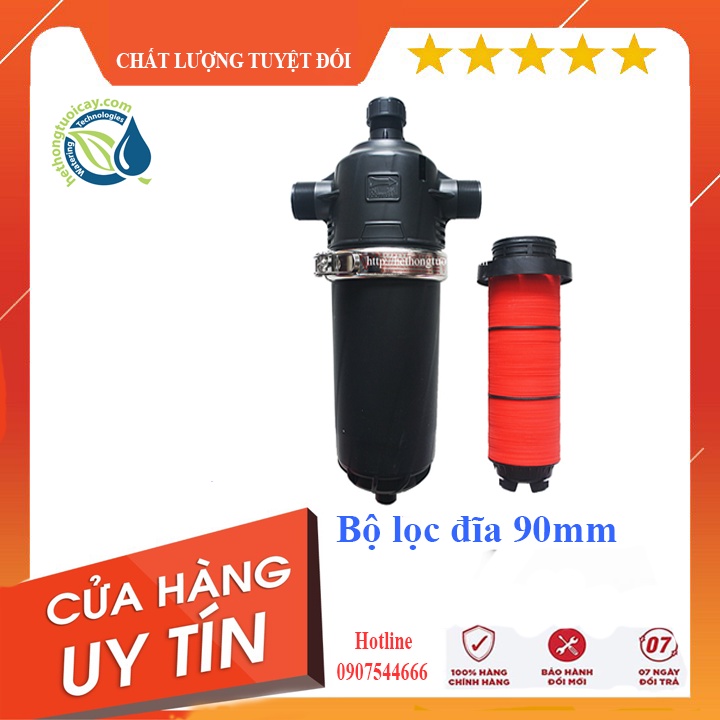 Lọc đĩa 90mm cho hệ thống tưới