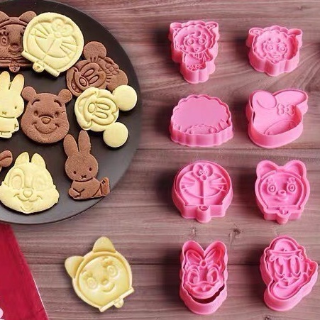 Set 2 Khuôn tạo hình bánh/ khuôn cutter, khuôn bánh qui bánh cookies