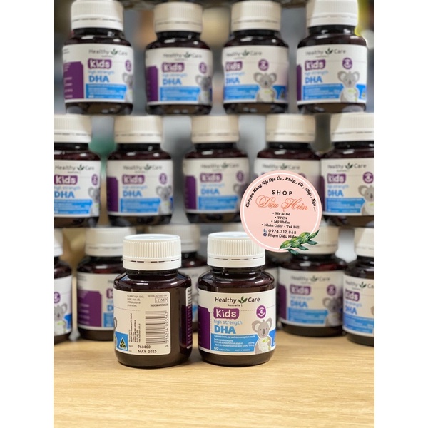 Viên Bổ Sung DHA Healthy Care Cho Trẻ Từ 4 Tháng Tuổi