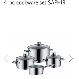 BỘ NỒI WMF SAPHIR 4 MÓN