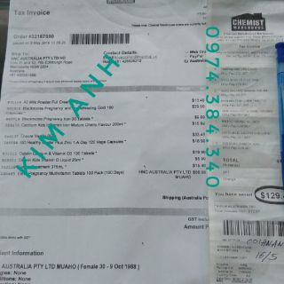 blackmores bầu 180 viên