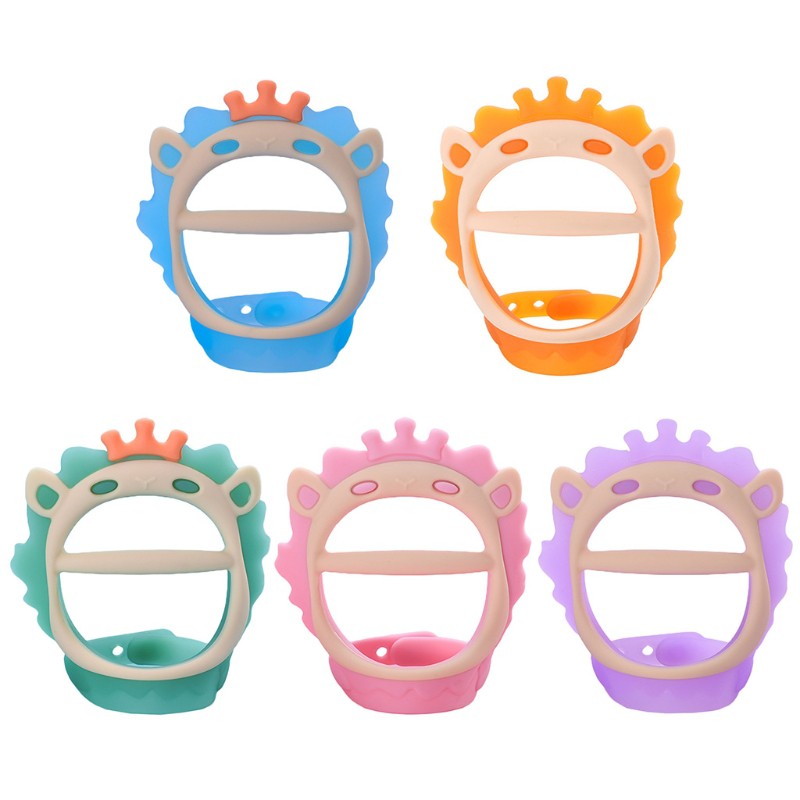 Vòng đeo tay ngậm mọc răng chất liệu silicon 3D an toàn cho bé