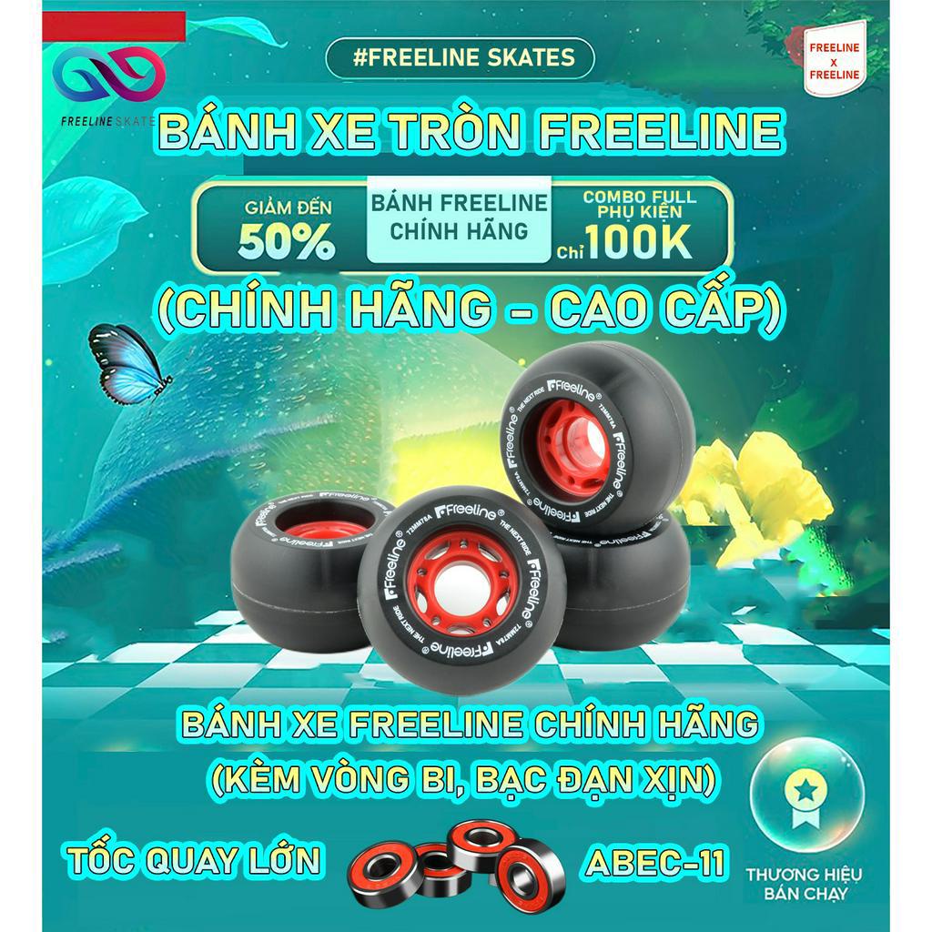Bánh Xe FREELINE SKATE MÀU ĐEN