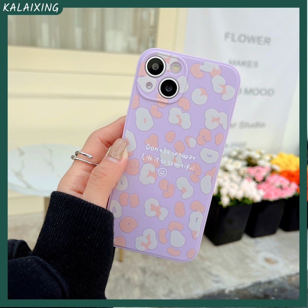 Ốp Điện Thoại In Họa Tiết Da Báo Cho iPhone 13 12 11 Pro Max 7plus X Xs Max