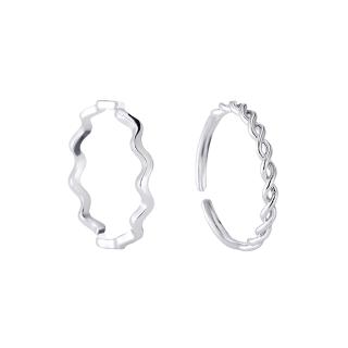 Set 2 Nhẫn Nữ Thời Trang Hàn Quốc