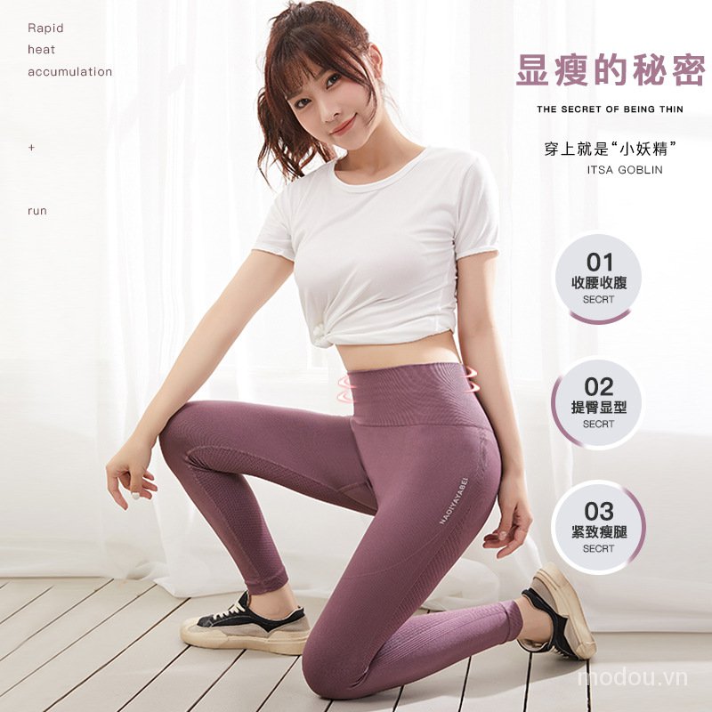 Quần Tập Yoga Dáng Ôm Co Giãn Thoải Mái Cho Nữ