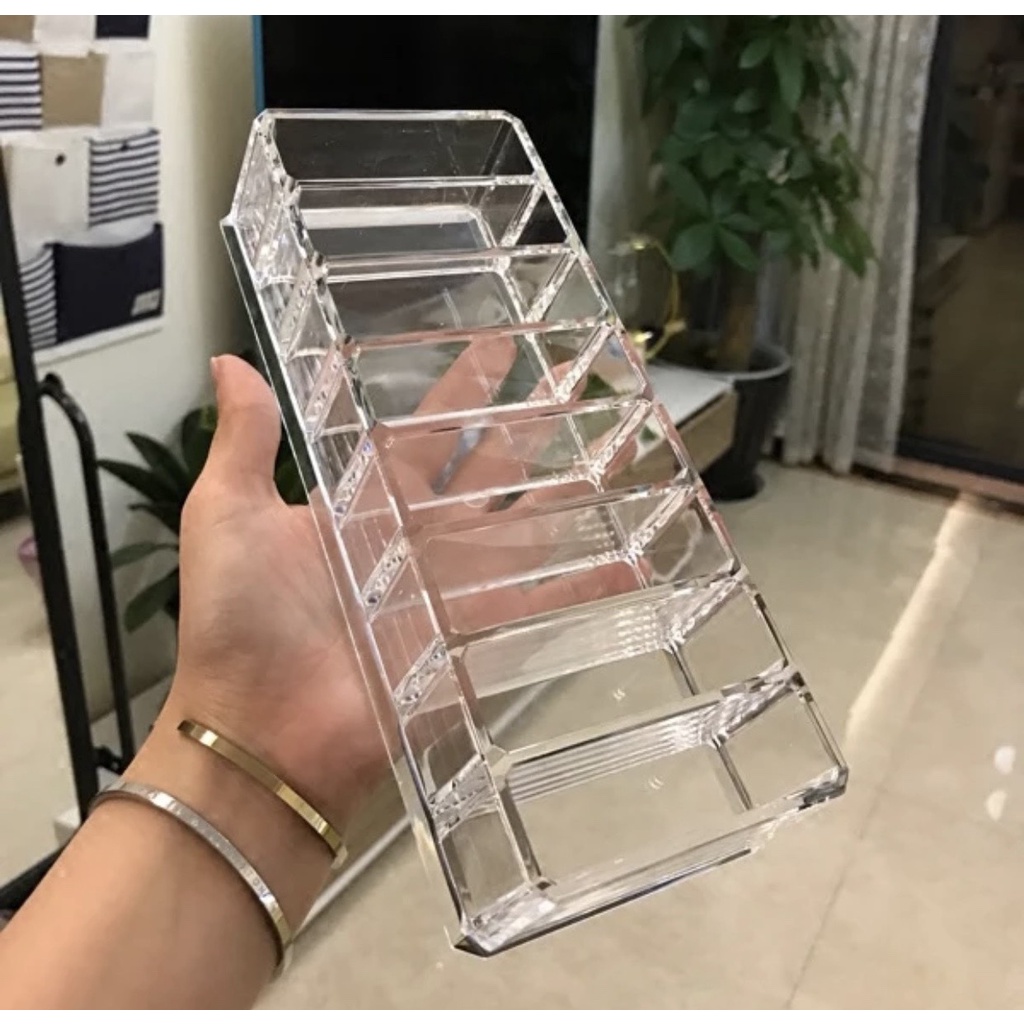 Kệ đựng phấn mica cao cấp