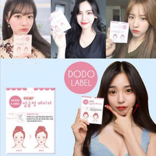 Hộp 40 Miếng Dán VLine Thon Gọn Mặt DODO LABEL