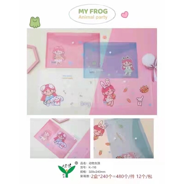 Túi tài liệu cute