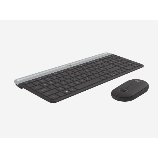 Bộ bàn phím và chuột không dây Logitech MK470 (Màu đen)