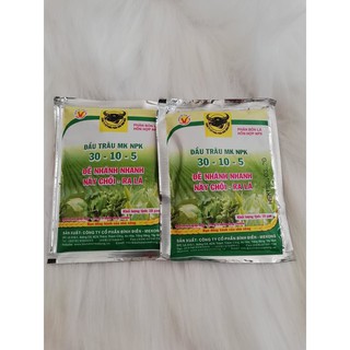 Phân bón đầu trâu MK NPK 30 - 10 -5 cho chồi lá