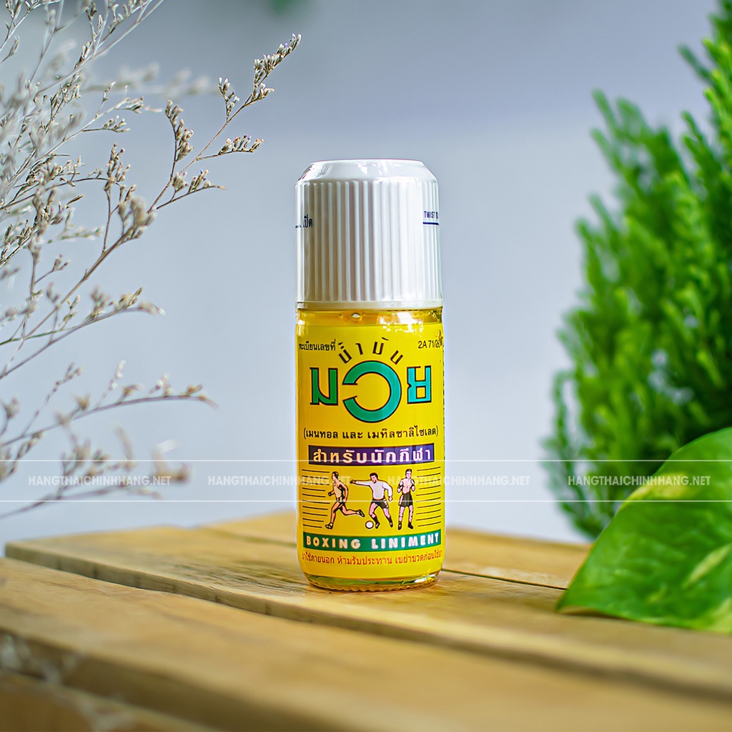 Dầu nóng xoa bóp Muay Thái Lan 100g, cao nóng massage giảm đau nhức xương khớp