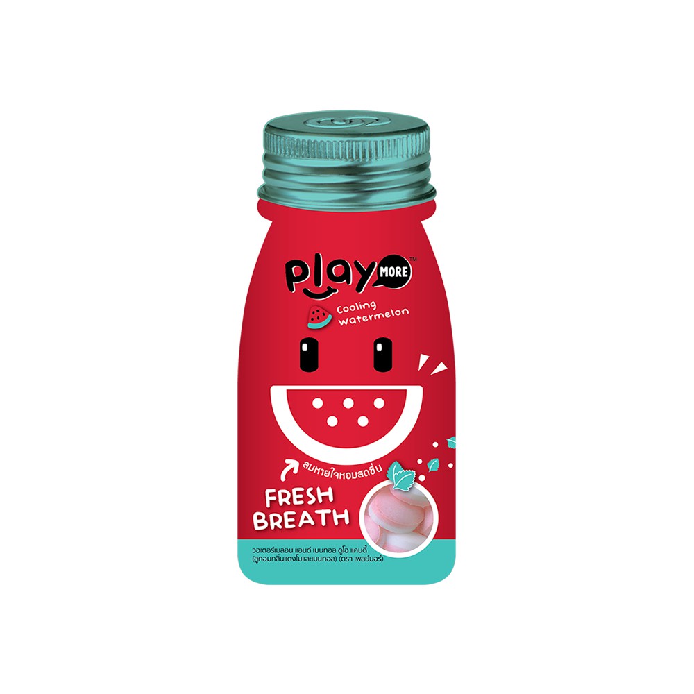 Combo kẹo Playmore Thái Lan 12 gói x 12g/gói (dưa hấu, táo, xí muội, chanh muối, xoài,nho) | BigBuy360 - bigbuy360.vn