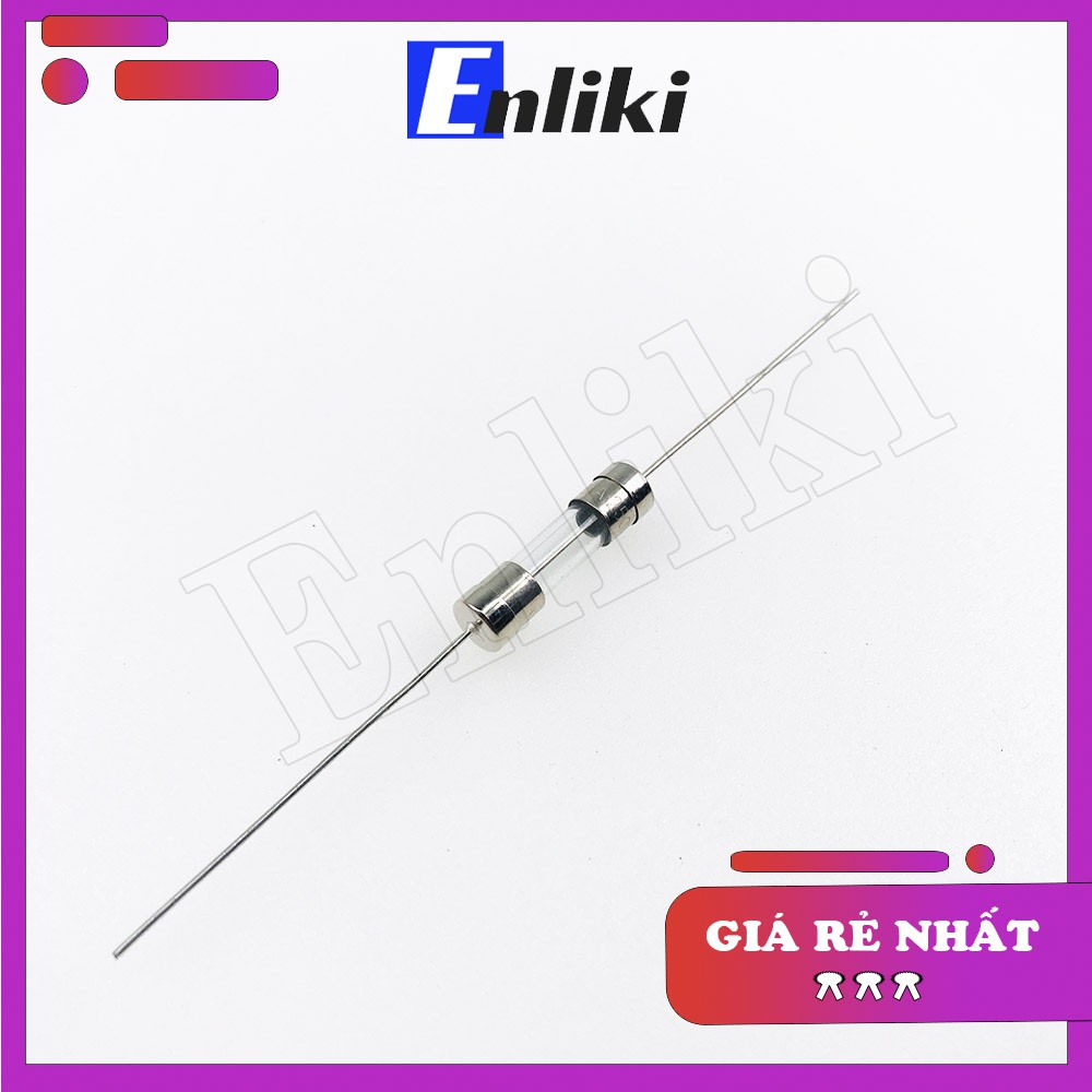Cầu Chì Ống 1A-20A 250vac Chân Cắm 5x20mm