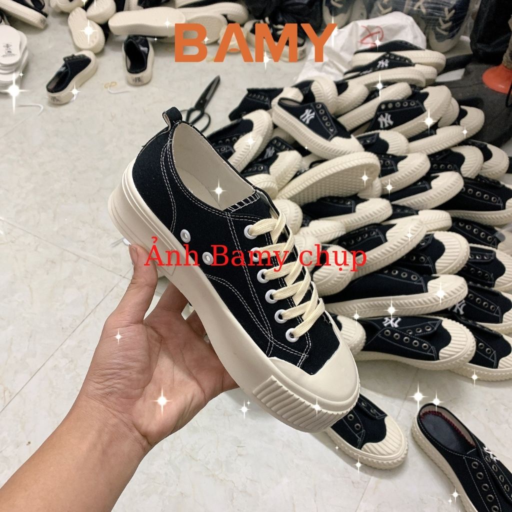 Giày Thể Thao Nữ CV dáng BASIC đế bánh mì 3 phân, Giày sneaker nữ BAMY trẻ trung, năng động