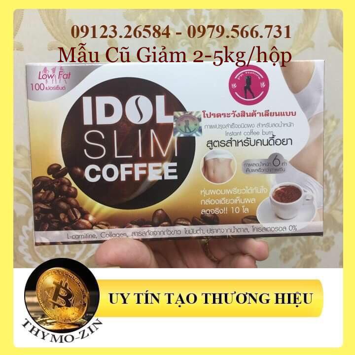 Cà phê Idol Slim Coffee Thái Lan (Hộp 10gói x 15g)