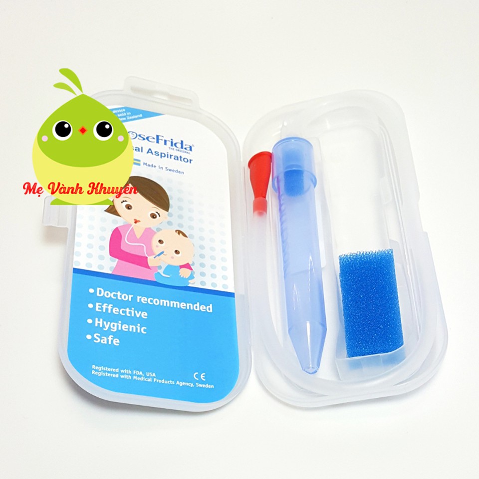 Dụng cụ hút mũi NoseFrida Nasal Aspirator, Thụy Điển