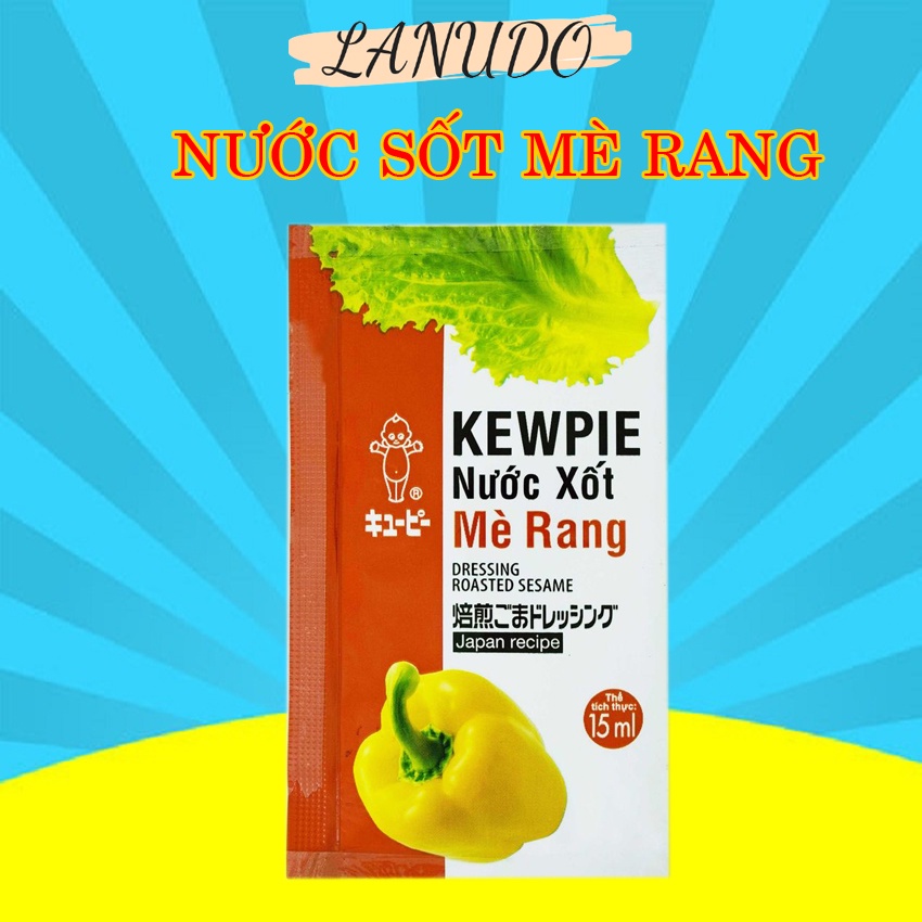 Nước sốt mè rang Yukibudo 1 gói 15ml dùng để chấm , ăn kèm rong nho, salat siêu ngon siêu tiết kiệm, tốt cho sức khỏe