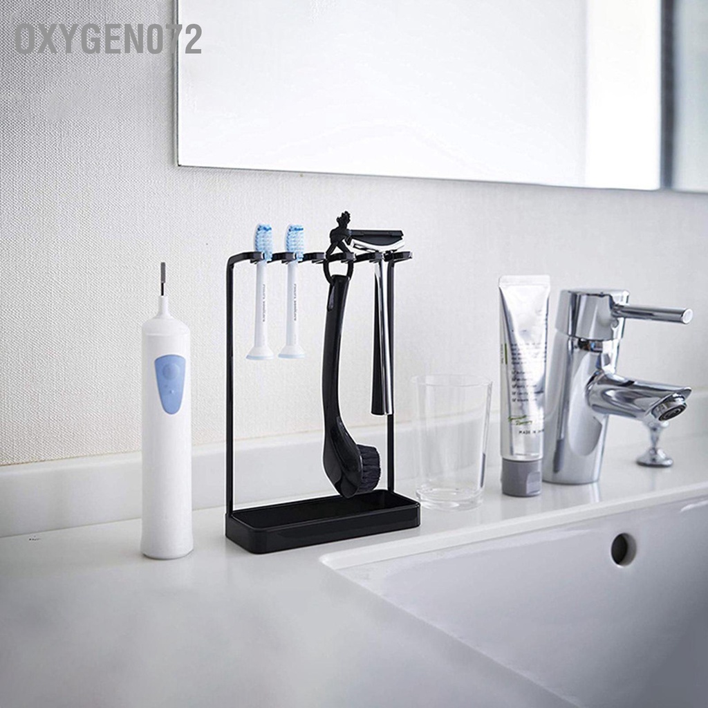 HÀNG SẴN  Giá để bàn chải đánh răng bằng sắt Chống rỉ cho phòng tắm khách sạn ký túc xá Oxygen072