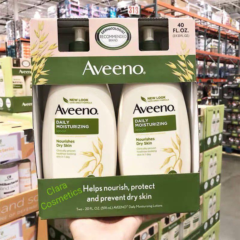Sữa dưỡng thể cấp ẩm số 1 thế giới AVEENO DAILY MOISTURIZING LOTION 591ML(CHUẨN COSTCO USA)