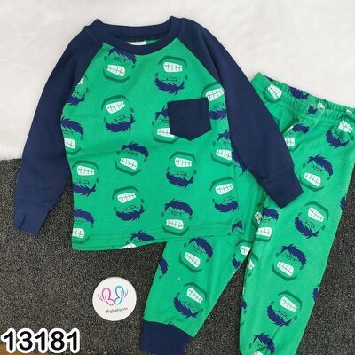 BỘ DÀI THUN GYMKIDS NHIỀU MẪU CHO BÉ TRAI 9-22KG