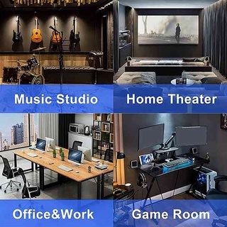 Set 12 miếng xốp cách âm cho studio
