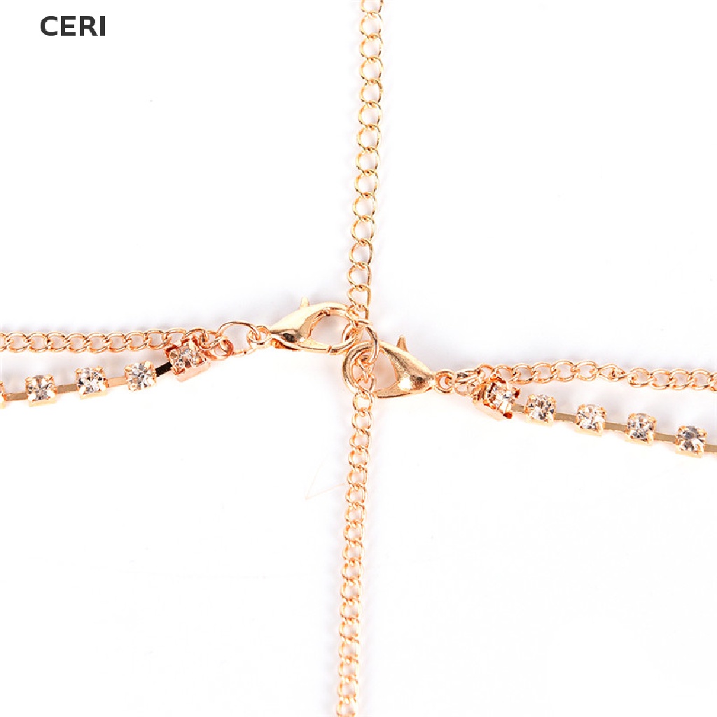 Vòng Đeo Đầu Nhiều Lớp Bằng Kim Loại Phong Cách Boho