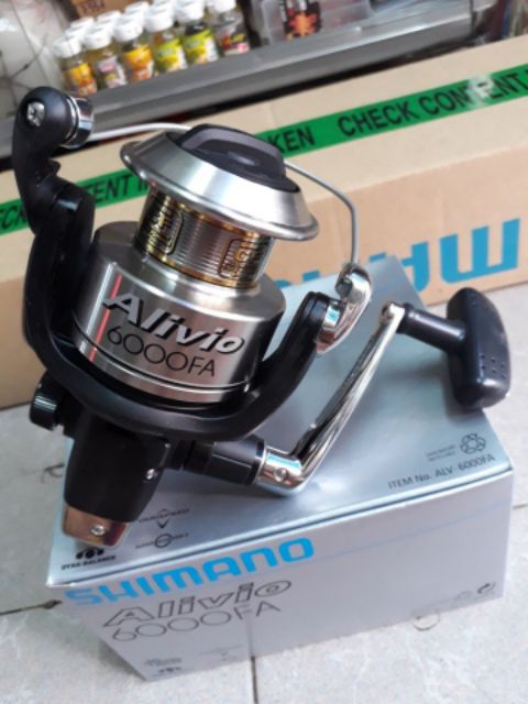 MÁY CÂU CÁ SHIMANO  ALIVIO 6000 (HÀNG CAO CẤP- MALYSIA)