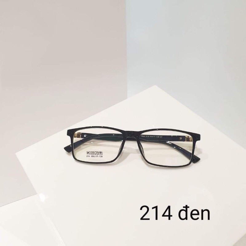 Gọng kính cận 214 siêu dẻo hàn dáng vuông đủ màu sắc gọng kính Bunny