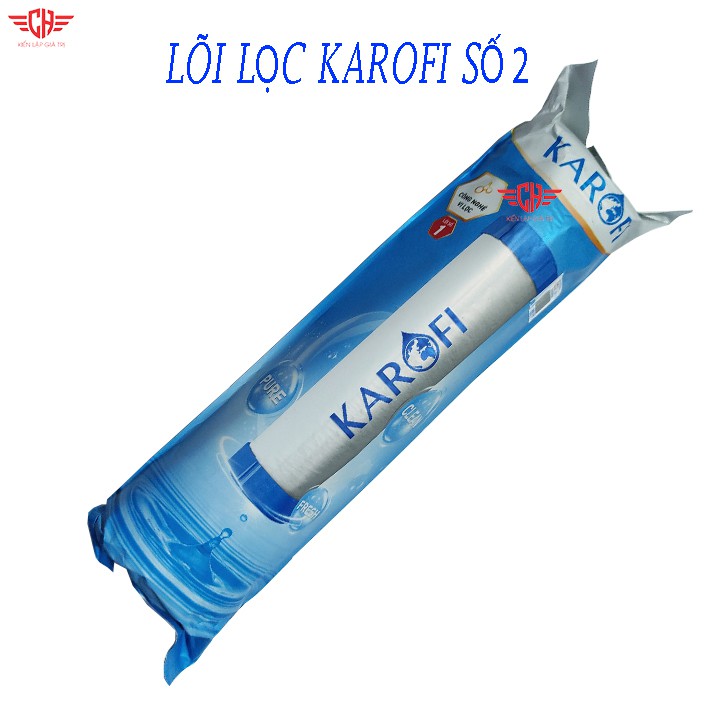 Bộ 3 lõi lọc RO Karofi số 1,2,3